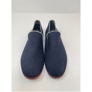 Glyph Knit Loafers Women Size 9.5 Navy Blue Excellent Slip On Sustainable Shoes